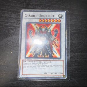 Yugioh X Saber Urbellum 80108118 Card